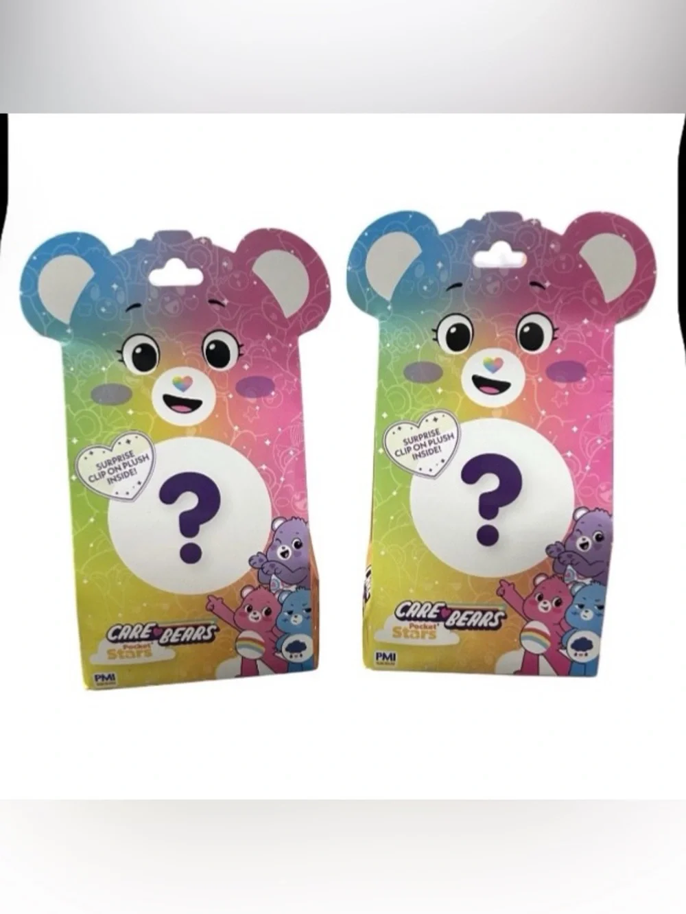 Care Bears Pocket Stars Surprise Clip On Soft Plush Toy Blind Box Viral New